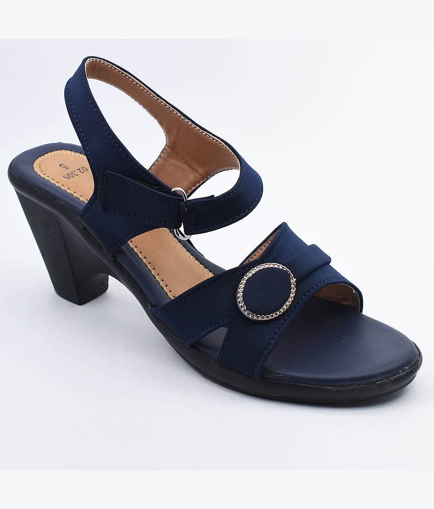 IndiForce Blue Women's Sandal Heels