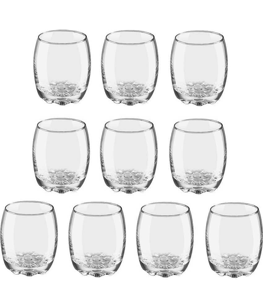 Afast Water/Juice  Glasses Set,  270 ML - (Pack Of 10)