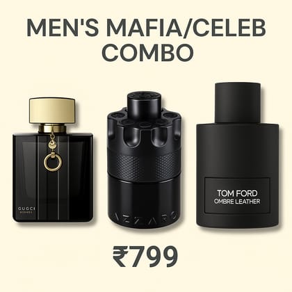 Men's Mafia/Celeb Combo 3 X 30ml-30ml Perfume Spray x 3