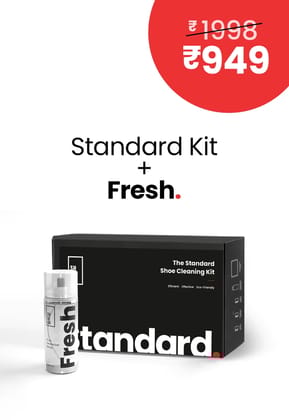 Standard Shoe Cleaning Kit + Fresh: Shoe Deodrizer