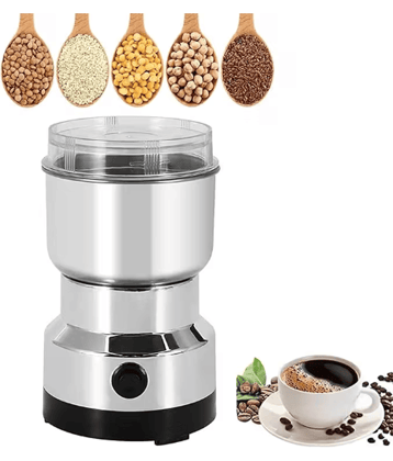 Mini Electric 150 Watt Dry Mixer Grinder for Coffee and Spices Stainless Steel 1 Coffee Grinder