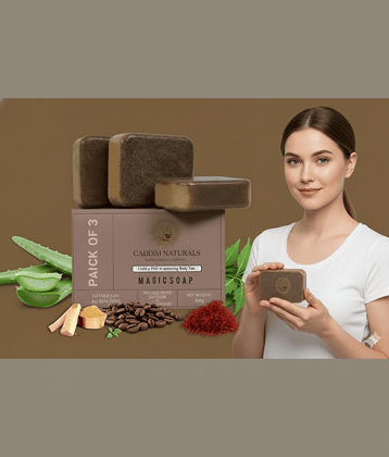 Caddim Naturals Skin Whitening GHARSOAP Soap for All Skin Type ( Pack of 3 )