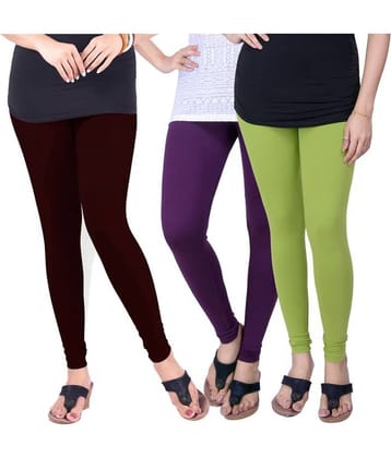 TCG Pack of 3 Girls Leggings ( Multi )
