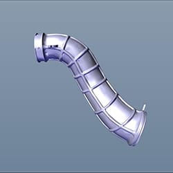 TUBE. AIR/C CONN - XOOM 160| XOOM 160 BS6 - 17253ABR000S