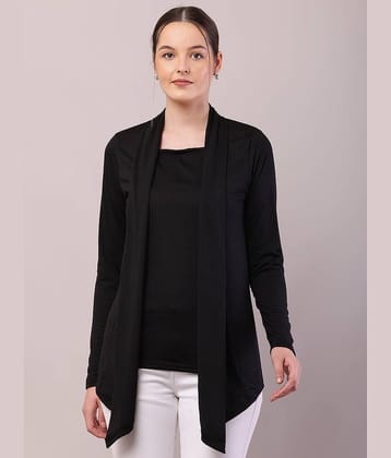 risemax Poly Cotton Women's Shrugs - Black ( Single )