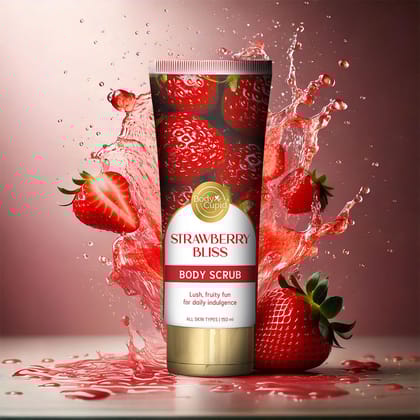 Body Cupid Strawberry Body Scrub - 150 ml