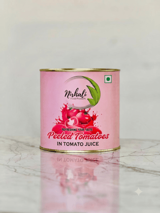 Nirhali Peeled Tomatoes In Tomato Juice | Ready-To-Use Culinary Base | Cooking & Sauces