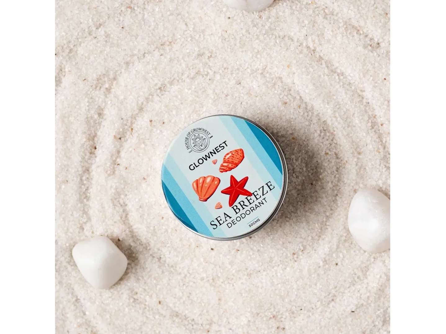 Grownest Sea Breeze Solid Deodorant (50g)
