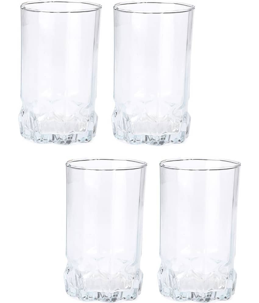 Afast Water/Juice  Glasses Set,  300 ML - (Pack Of 4)