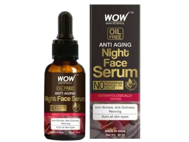 WOW Skin Science AntiAging Night Face Serum - 5O ml