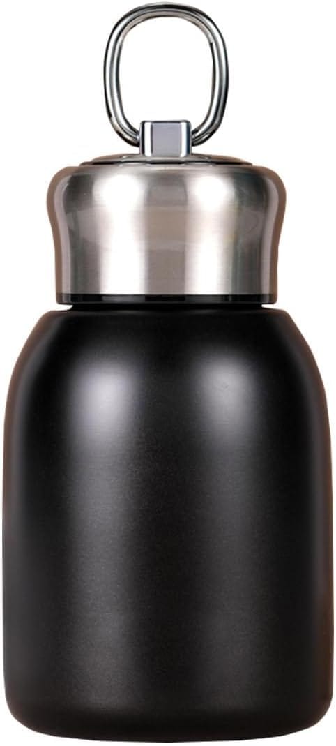 Mini Stainless Steel Water Bottle 300ML – Vacuum Insulated Leak Proof Hot & Cold Thermos Flask, Portable Sport Tumbler for Women, Kids, School, Office & Travel