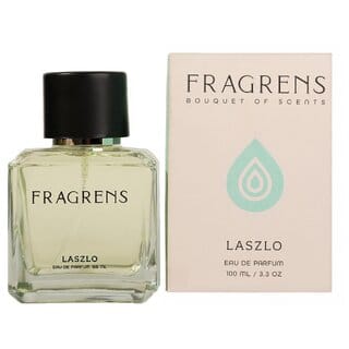 Fragrens Laszlo Eau de Parfum 100ml  Luxury Long Lasting Perfume with Citrus, Herbal  Fresh Aromatic Fragrance Blend