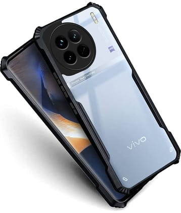 VAKIBO Plain Cases Compatible For Rubber Vivo X90 5G ( Pack of 1 )
