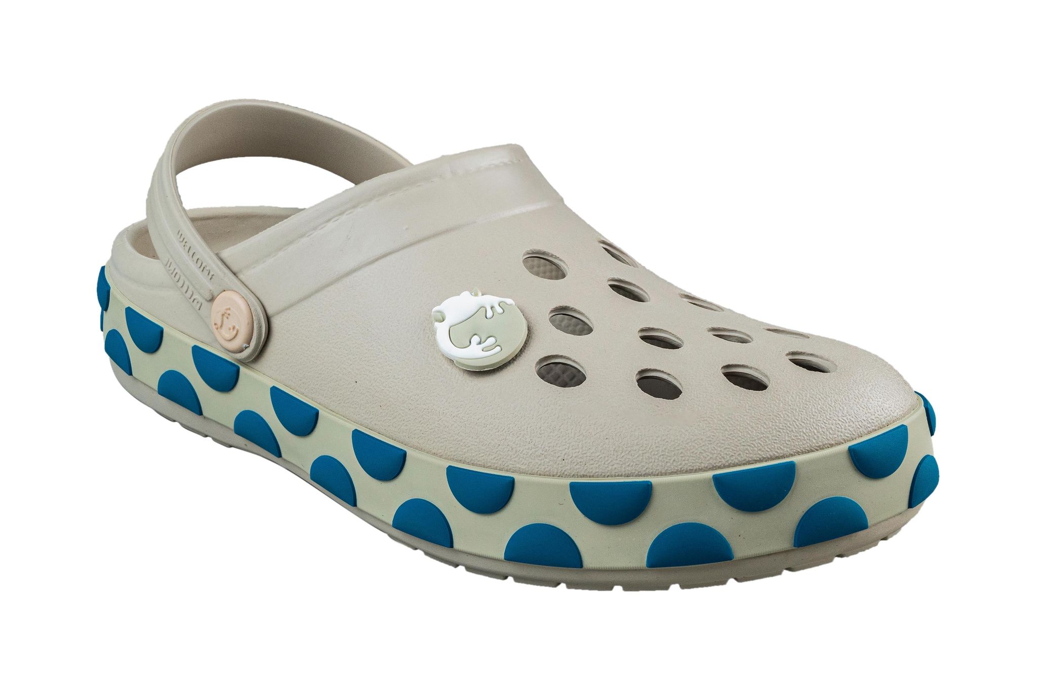Welcome Ladies Ivory Clogs-Ivory / 4