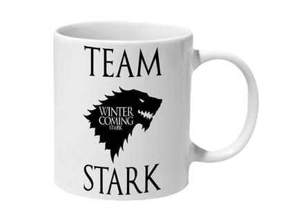 Multicolor Team Stark Ceramic Mug