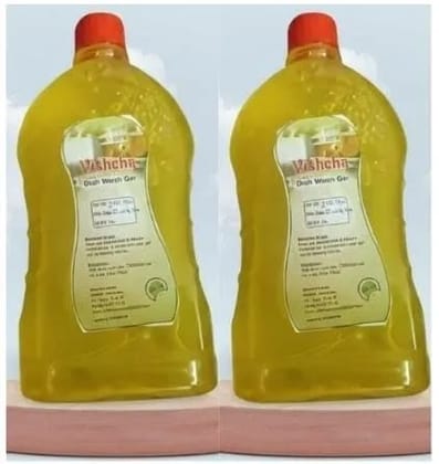 VISHCHA'S Natural Dishwash gel Combo(Pack of 2) VISHCHA'S Natural Dishwash gel Combo(Pack of 2)