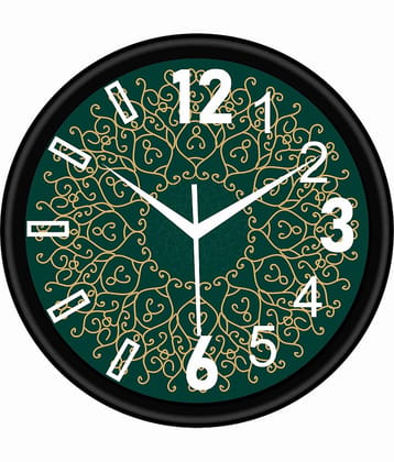 Trendy Homes Circular Analog Wall Clock