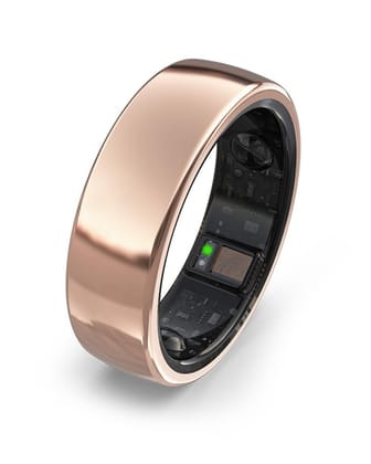 aabo Ring, Health & Fitness Tracker Smart Ring, Advanced Sleep Monitoring, Stress & Activity Tracking, Titanium, IP68 Waterproof (Wireless Charging, Radiant Rose Gold, 9) aabo Ring, Health & Fitness Tracker Smart Ring, Advanced Sleep Monitoring, Stress &