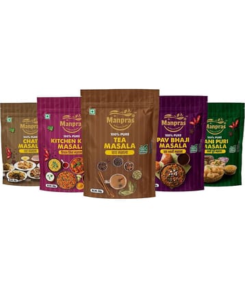 MANPRAS COMBO OF 5 Masala 50 gm
