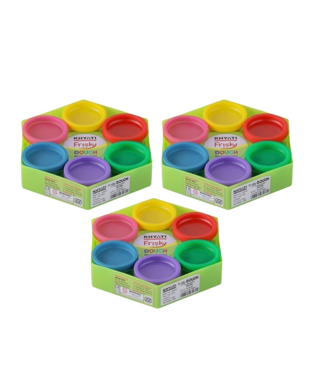 Frisky Dough Hexa Tray Set – 3 Trays
