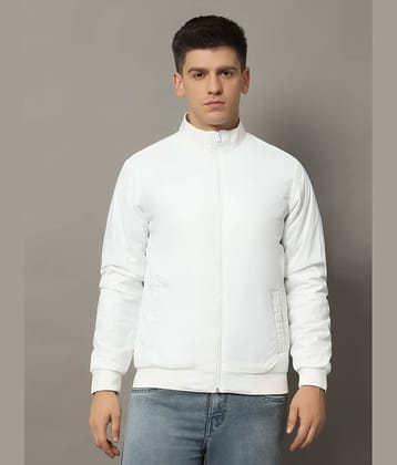 PLUS PARADISE Polyester Men's Casual Jacket - White ( Pack of 1 )