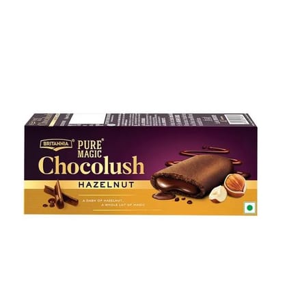 Britannia Pure Magic Chocolush Hazelnut Cookies 75 Gms