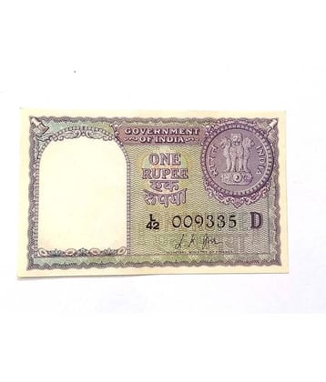 godhood - 1 Rupees Year 1957 Sign. By L.K. Jha 1 Paper currency & Bank notes