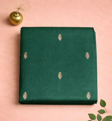 Handwoven Chanderi Silk × Silk Saree