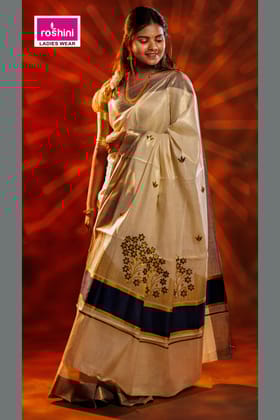 KS-1218 KASAVU SAREE 6.25 MTR
