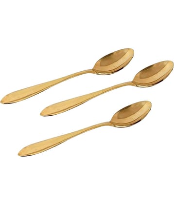 A & H ENTERPRISES - Brass Brass Table Spoon ( Pack of 3 )