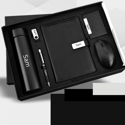 Customized Dairy, Bottle, Pen, Pen Drive, Card holder, Wireless Mouse Combo