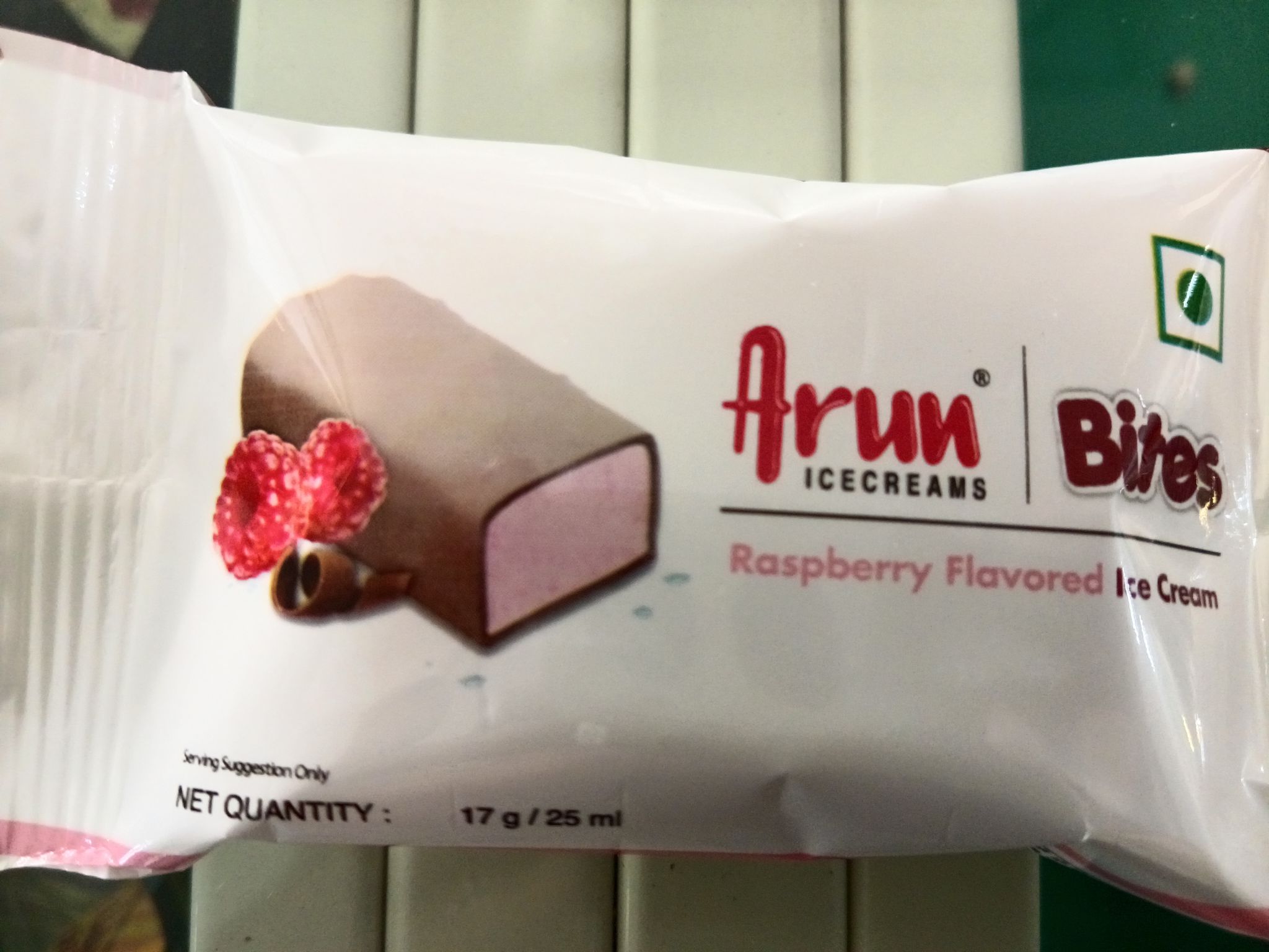 Arun Bites Rasberry