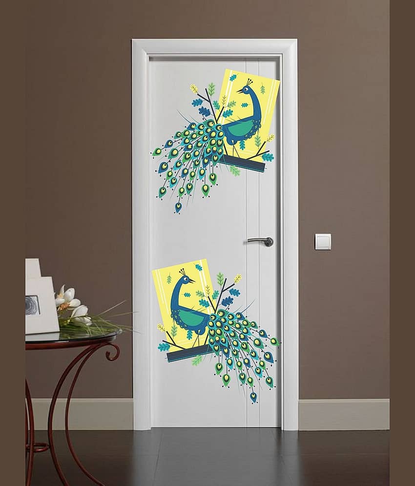 Decor Villa Door Sticker ( 45 x 58 cms )