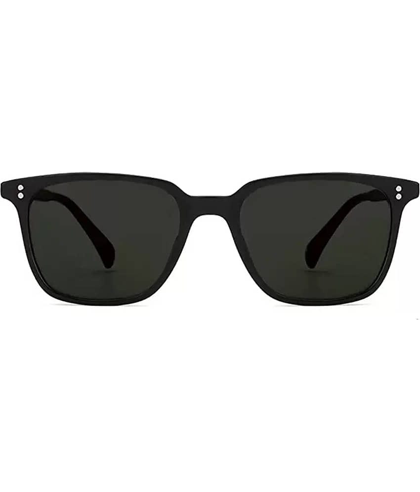 Elligator Black Square Sunglasses ( Pack of 1 )
