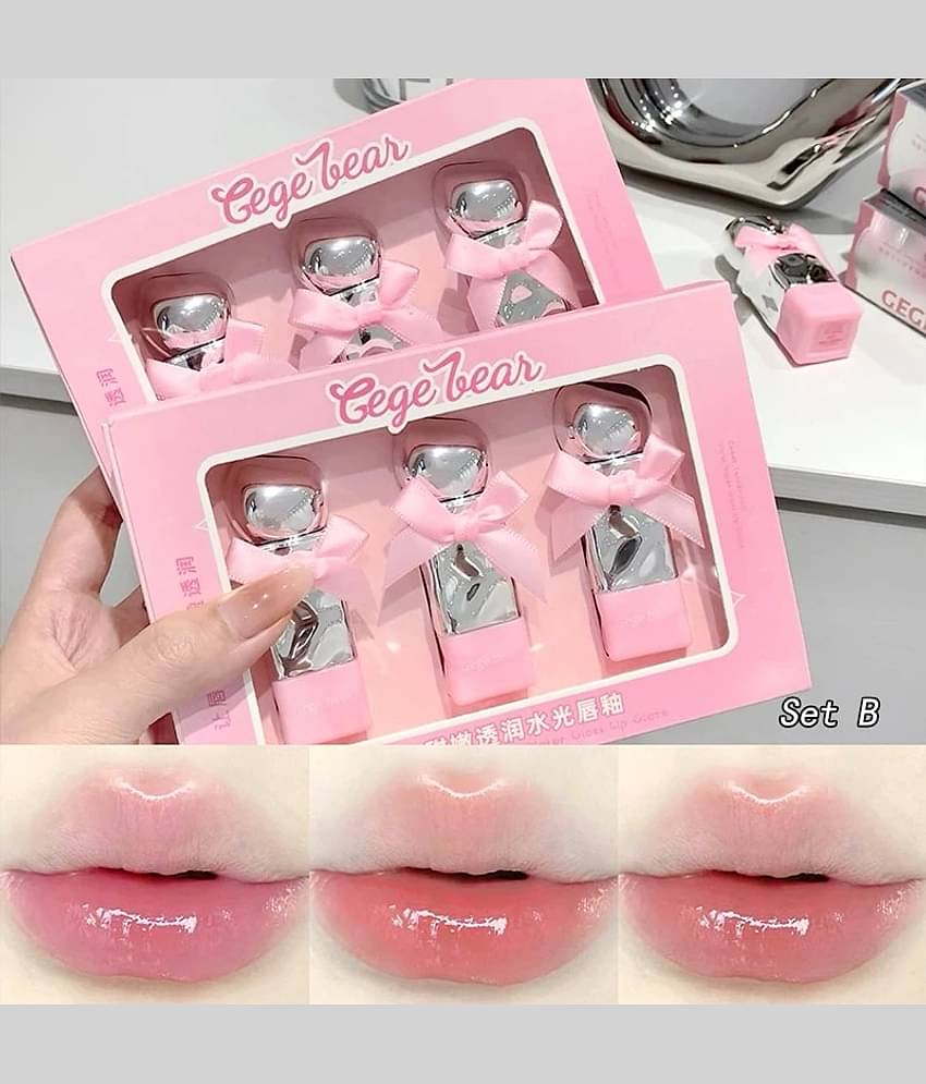 DAIMANPU Pink Glossy Lipstick 12