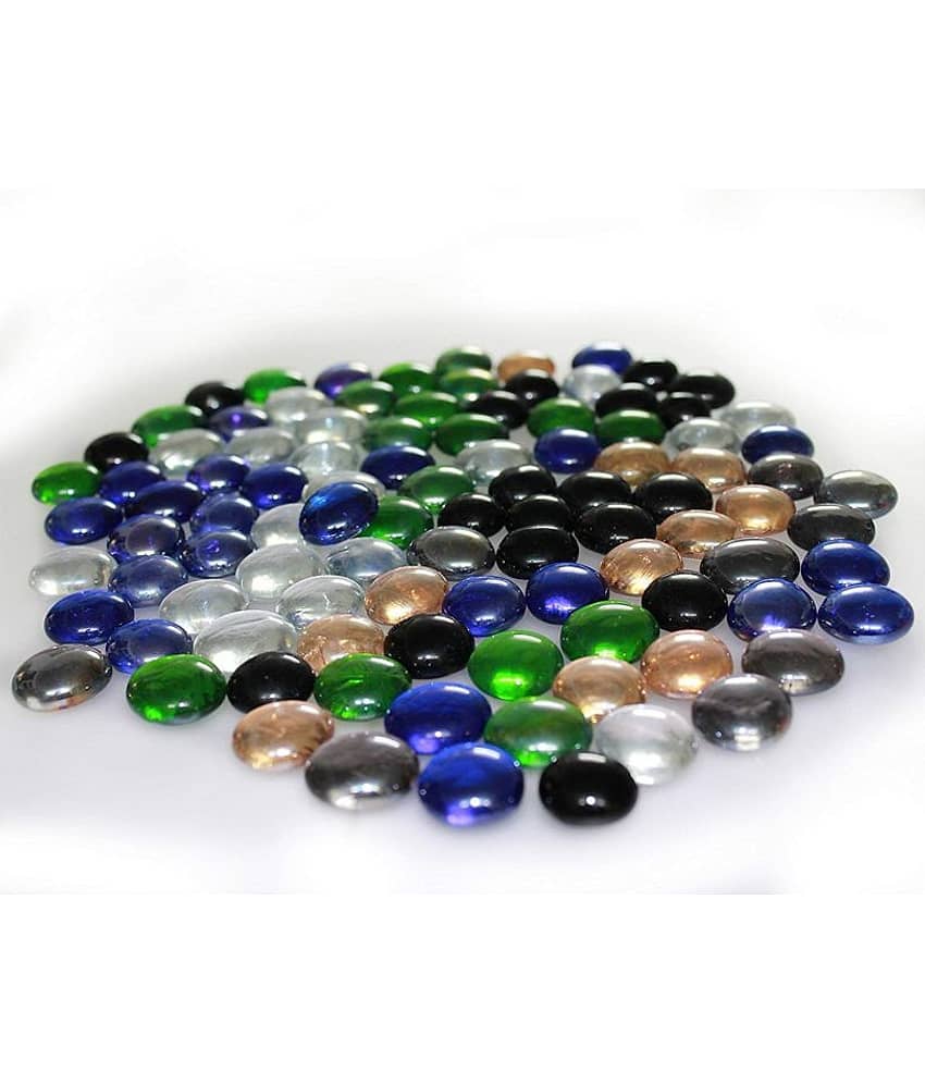 Somil Multicolor Pabbles/Stone For Garden, Plants, Aquarium & Home Decor Wt. 450g