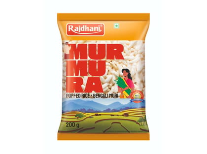 Rajdhani Bengali Muri / Puffed Rice 200g