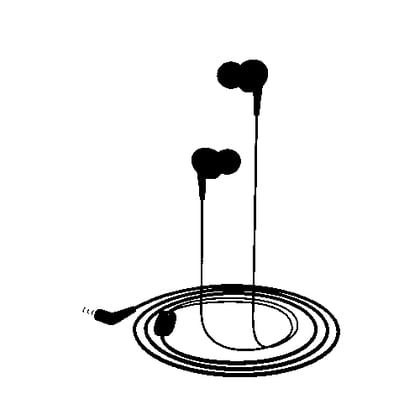 Walta Elite Shimmer in-Ear Wired Earphone with Mic (Black)