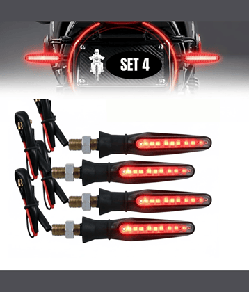 AKSMIT Indicator Light For All Bike Make ( Pack of 4 )