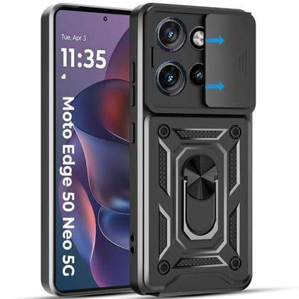 A rtistque Armor Bumper Back Case Cover for Motorola Moto Edge 50 Neo 5G | Stylish Ring Holder & Inbuilt Stand | Sliding Camera Cover | TPU Protective Design | Moto Edge 50 Neo Back Cover - Black A rtistque Armor Bumper Back Case Cover for Motorola Moto A rtistque Armor Bumper Back Case Cover for Motorola Moto Edge 50 Neo 5G | Stylish Ring Holder & Inbuilt Stand | Sliding Camera Cover | TPU Protective Design | Moto Edge 50 Neo Back Cover - Black A rtistque Armor Bumper Back Case Cover for Motorola Moto