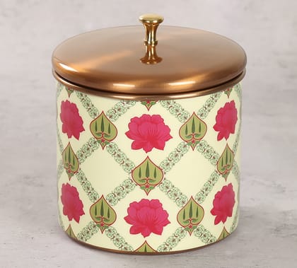 Conifered Lotus Symmetry Storage Jar