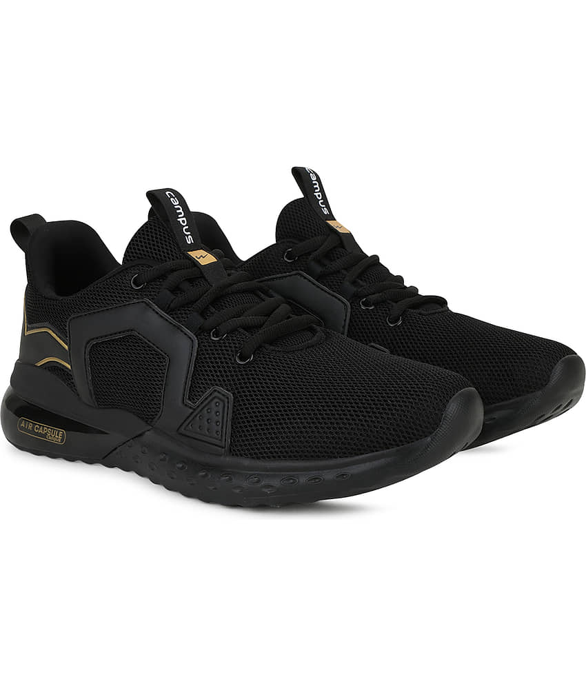 Campus PATRIK PRO Black Running Shoes