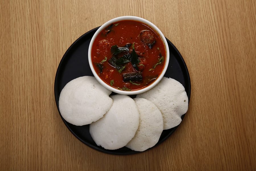Idly Chicken Curry