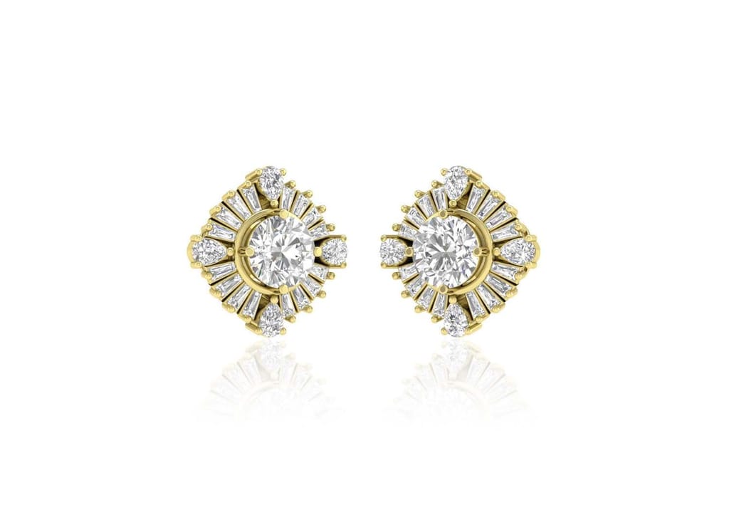 Victorian Luxor Ear Studs