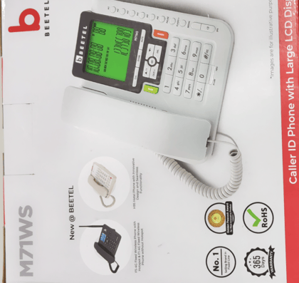 Beetel M71W Landline Phone, Corded