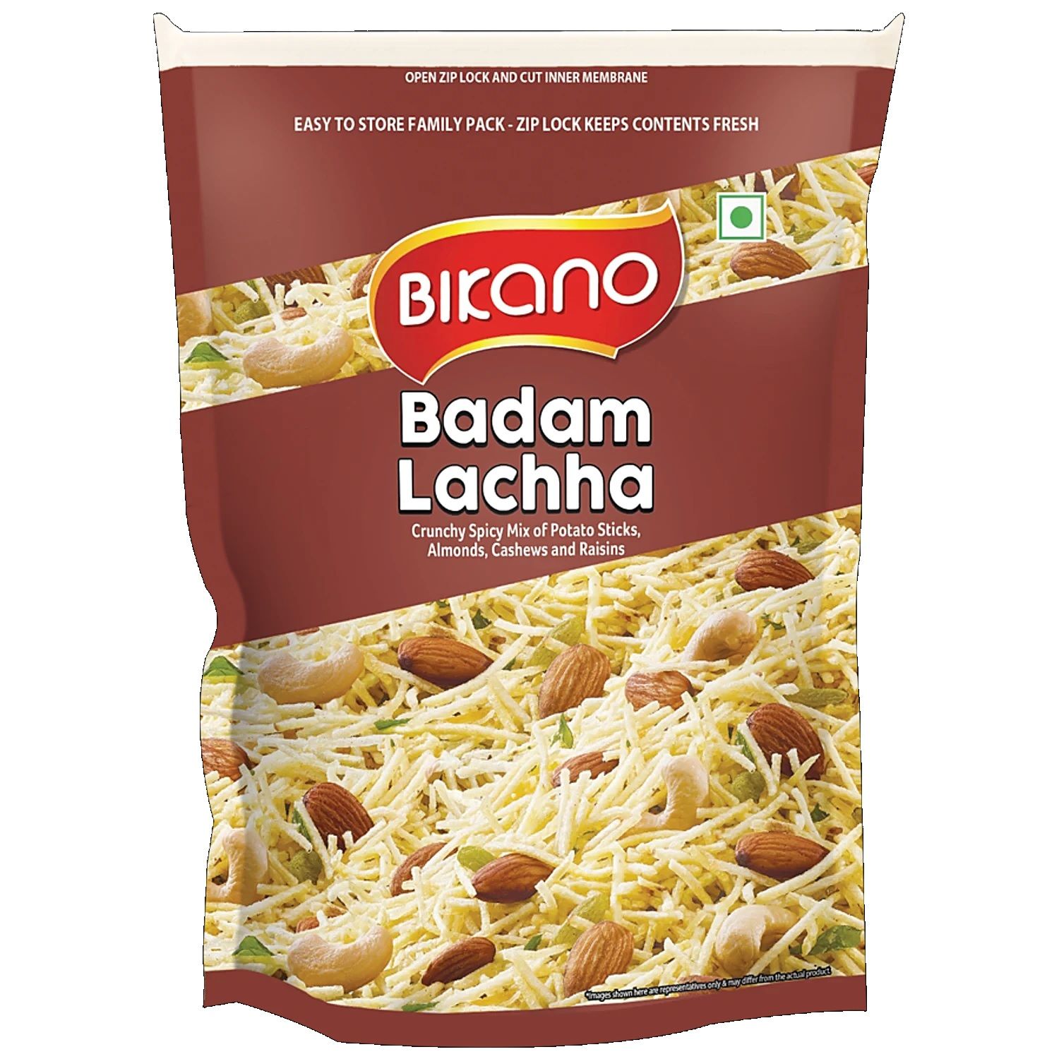 Bikano Badam Lachha, 200 g Pouch
