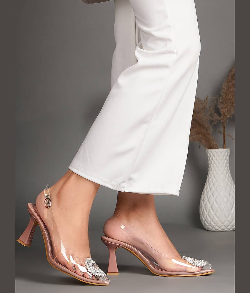 JM Looks Black Women's Sandal Heels