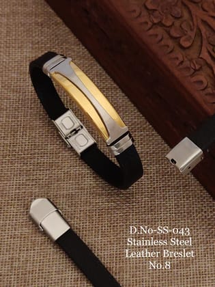 Wrinkle Diamond Gold Plated Unisex Silicone Bracelet