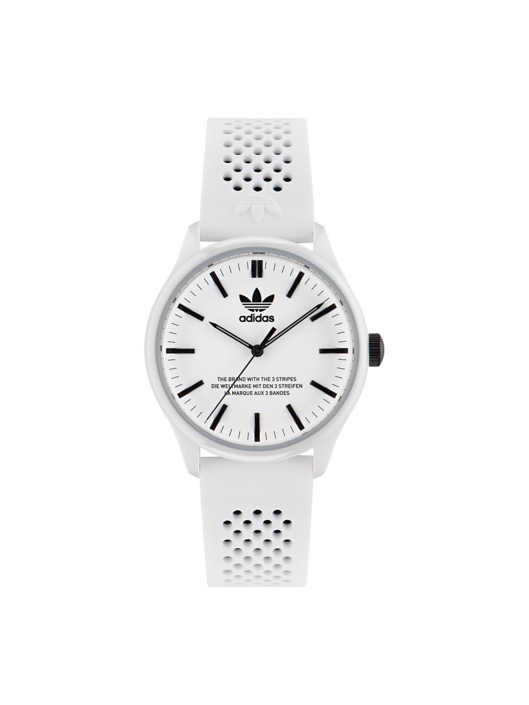 Adidas Originals White Dial Unisex Watch - AOSY23030-White