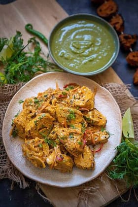 Soya Achari Chaap [8pcs]